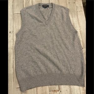 Brooks brothers cashmere vest